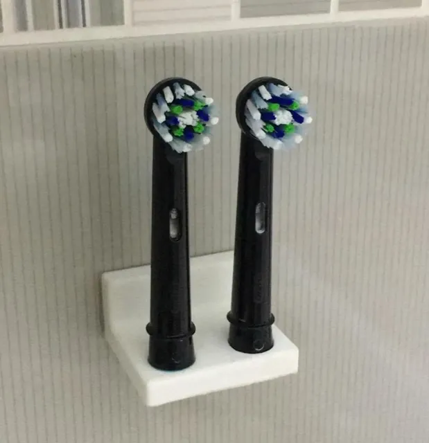 2'li Diş Fırçası Başlığı Duvar Askısı Banyo Düzenleyici Aparat