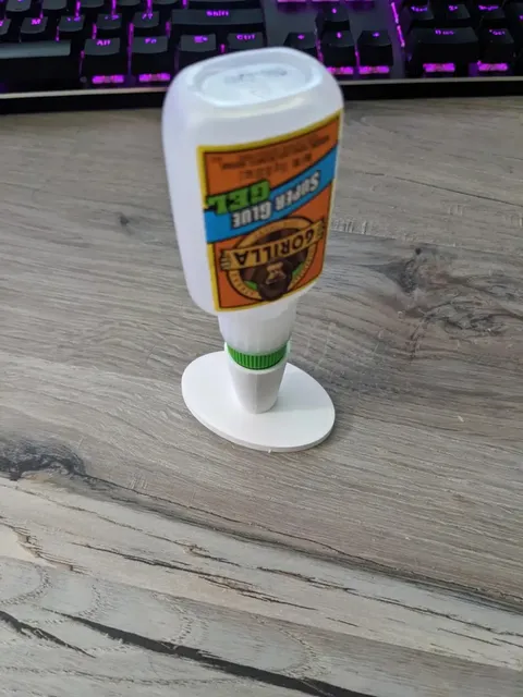 Tutkal Şişesi Pratik Dikey Standı