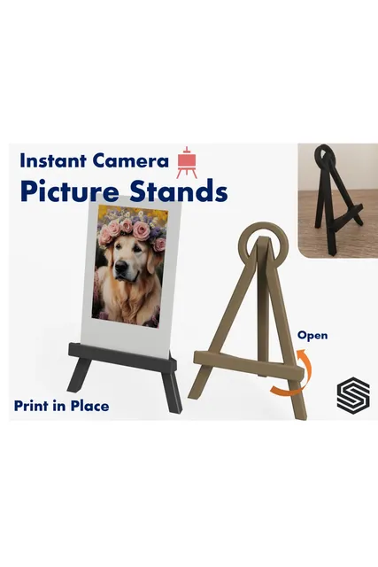 Dekoratif Mini Fotoğraf Standı – Şövale Tasarım