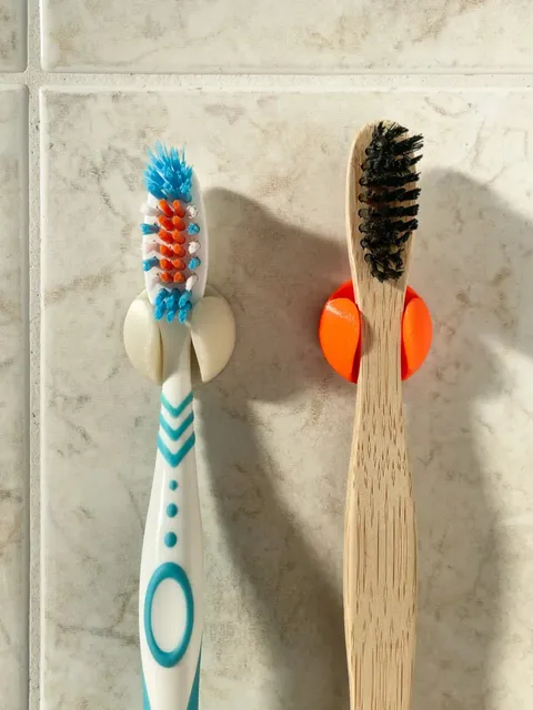 Tekli Diş Fırçası Askısı Duvar Tipi Banyo Düzenleyici Aparat