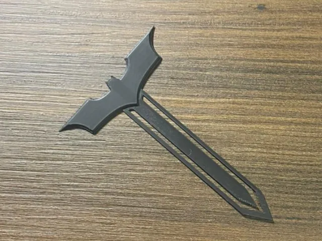 Batman Figürlü Kitap Ayracı - Siyah Kitap Okuma Ayracı