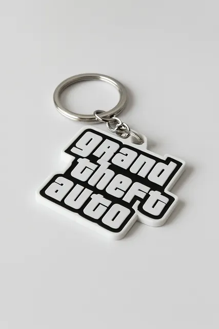 Grand Theft Auto Logo Anahtarlık Gamer Aksesuar