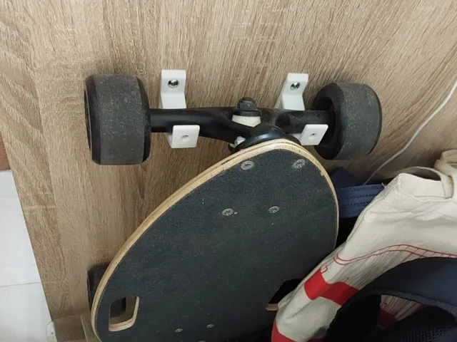 Kaykay Duvar Askı Kancası Skateboard Tutucu Aparat