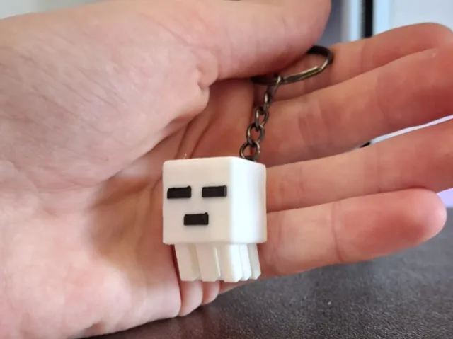 Minecraft Ghast Anahtarlık Oyuncu Hediyelik Aksesuar