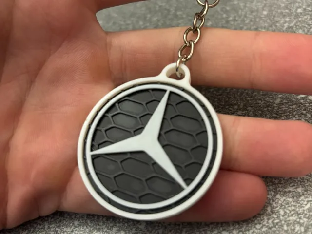 Mercedes Uyumlu Yıldız Logolu Dekoratif Anahtarlık Çanta Aksesuarı