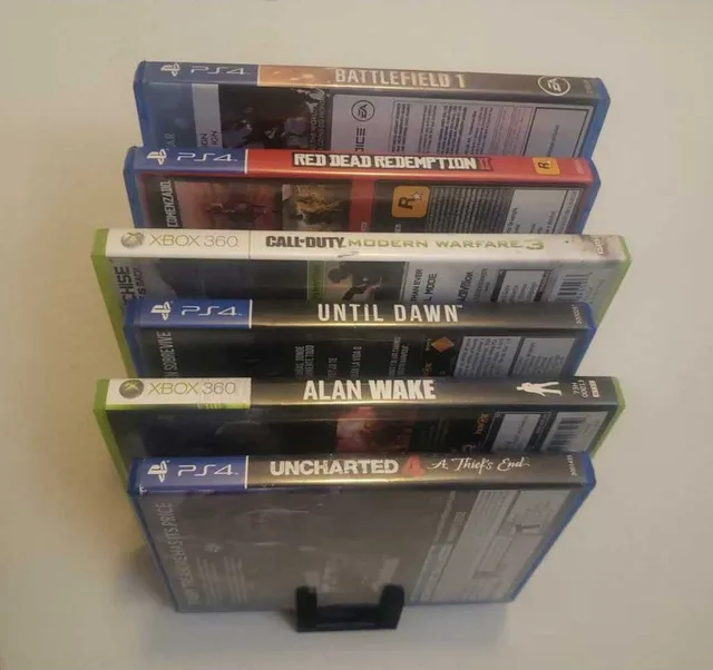Oyun/Albüm Kutusu Saklama ve Düzenleme Standı - CD/DVD Organizer