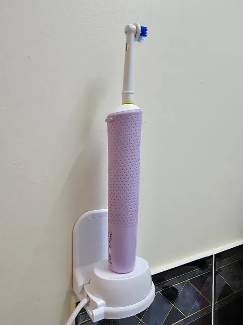 Duvar Tipi Elektrikli Diş Fırçası Tutucu ve Şarj Standı