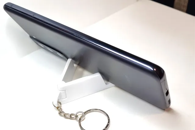 Taşınabilir Telefon Tutucu Anahtarlık Standı Kompakt Akıllı Telefon Destek Aparatı