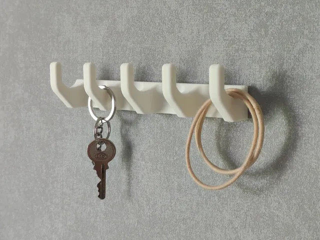 Duvar Tipi Çoklu Anahtarlık ve Askılık – Minimalist Tasarım