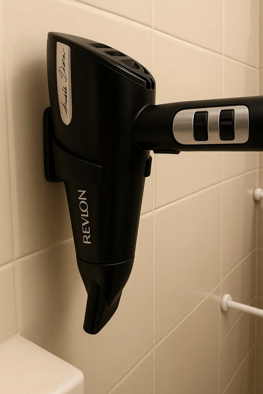 Banyo Askısı - Duvar Tipi Saç Kurutma Makinesi Askısı