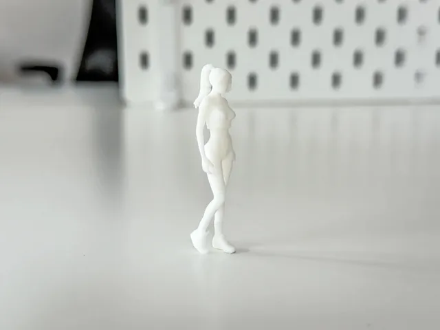 Dekoratif Mini Kadın Figürü, Diorama ve Maket İçin Fitness Temalı Biblo