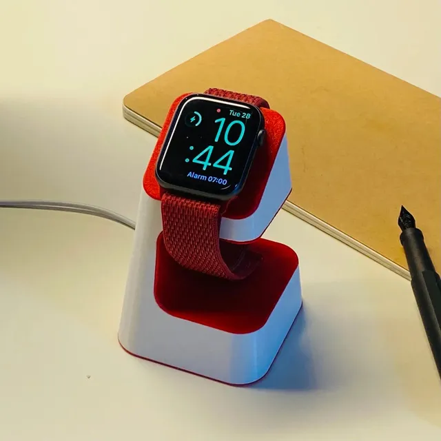 Apple Watch Şarj Standı – Dekoratif Masaüstü Akıllı Saat Tutucu ve Organizer
