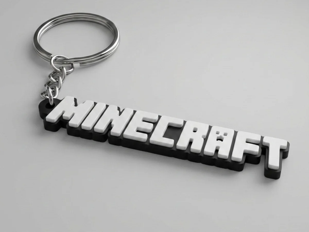 Minecraft Temalı Anahtarlık Oyuncu Hediyelik Çanta Aksesuarı
