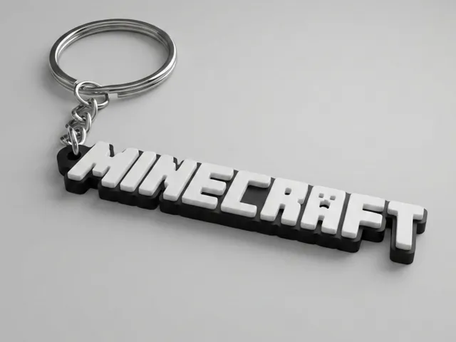 Minecraft Temalı Anahtarlık Oyuncu Hediyelik Çanta Aksesuarı