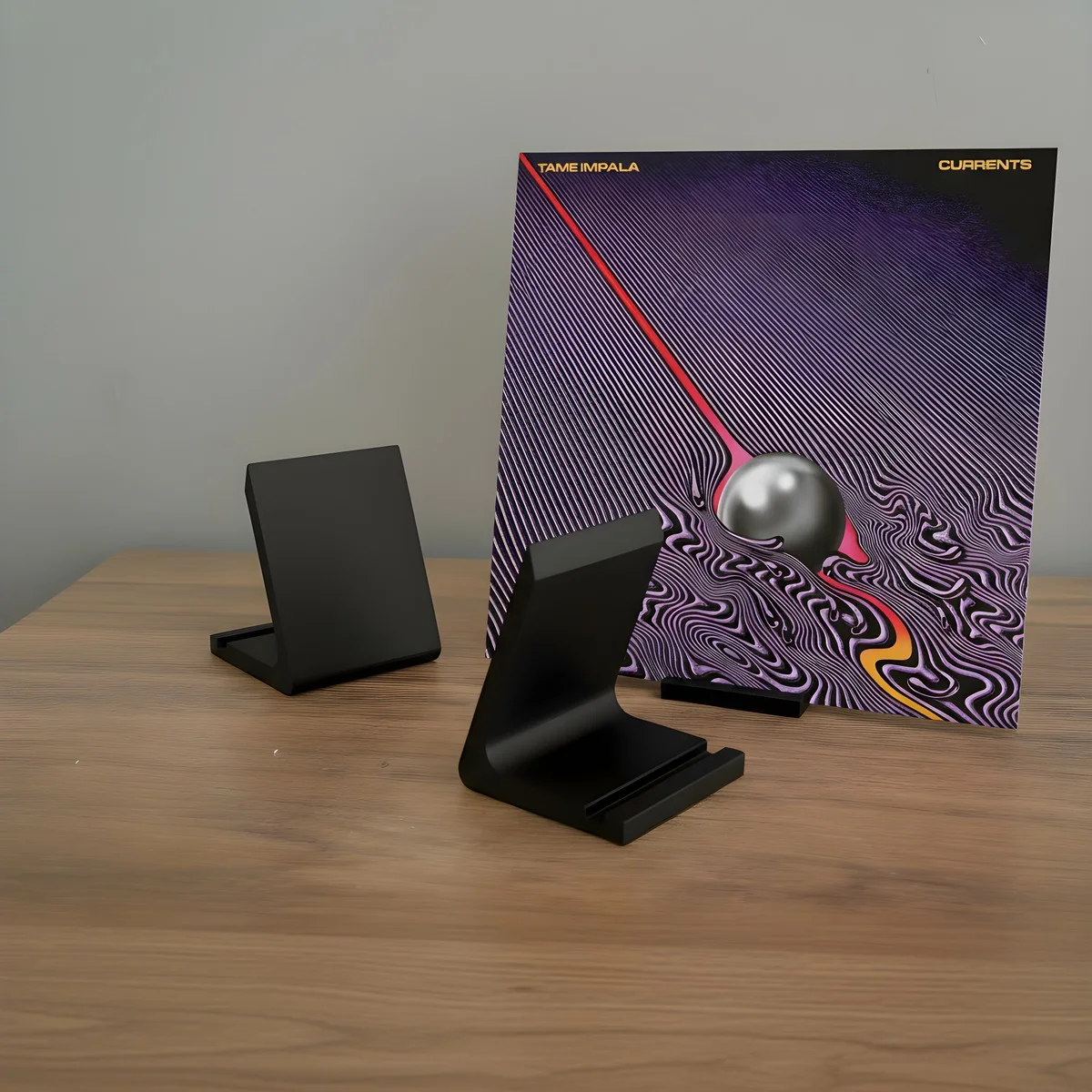 Vinyl Plak Standı Minimalist Tasarım Plak Tutucu