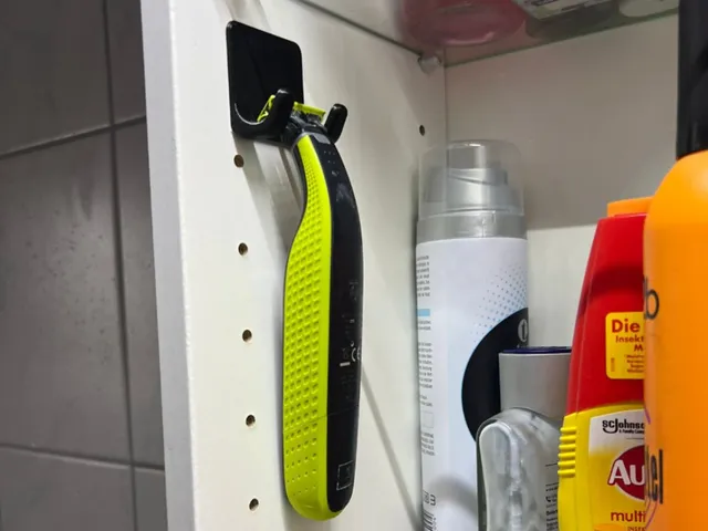 Philips OneBlade Tıraş Makinesi Yapışkanlı Duvar Askısı