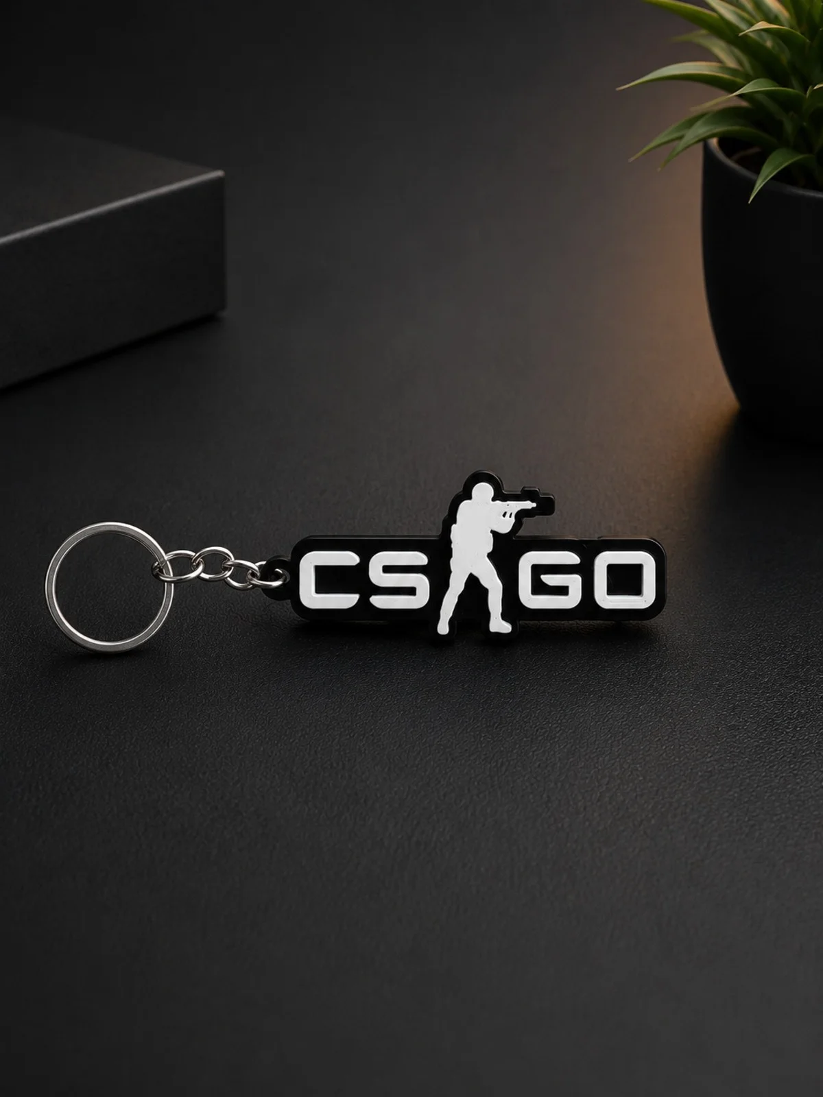 CS Counter Strike Oyuncu Figürlü Anahtarlık - Oyun Temalı Çanta ve Anahtar Aksesuarı