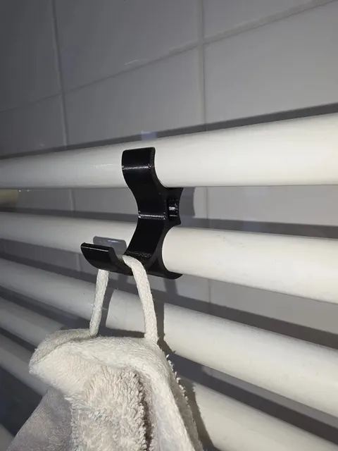 Radyatör ve Havlupan Uyumlu Havlu Askısı Pratik Banyo Düzenleyici Aparat