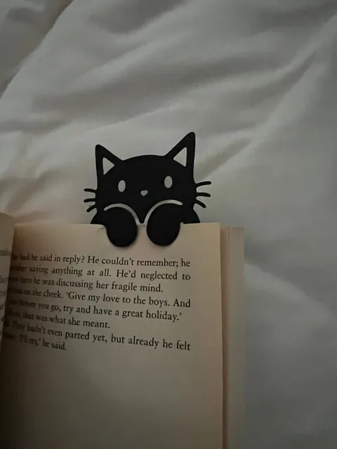 Sevimli Kedi Kitap Ayracı